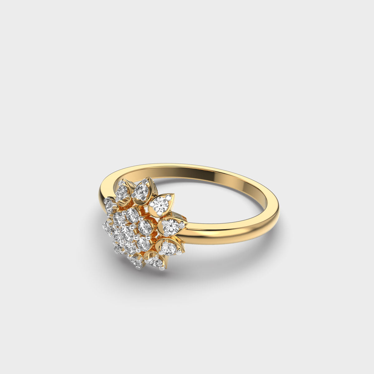 Blooming Beauty Diamond Ring for Women